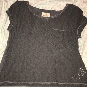 Hollister floral print tee shirt